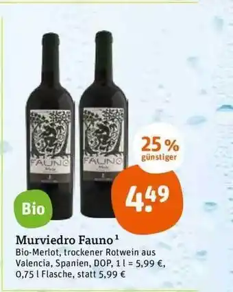 tegut Murviedro fauno Angebot