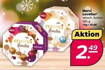 NETTO Storck Merci Lovelies 185g Angebot