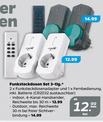 NETTO Funksteckdosen Set 3 st Angebot