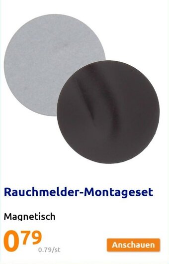 Action Rauchmelder-Montageset Angebot