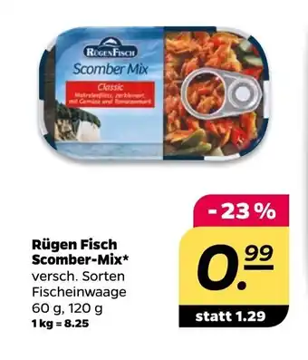 NETTO Rugen Fisch Scomber-Mix 60/120g Angebot