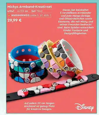 Lego Mickys armband-kreativset Angebot