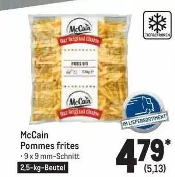 METRO Mccain pommes frites Angebot