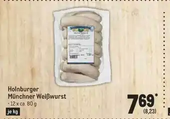 METRO Holnburger münchner weißwurst Angebot