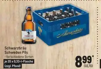 METRO Schwarzbräu schweden pils Angebot