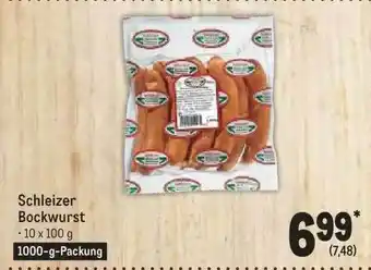 METRO Schleizer bockwurst Angebot