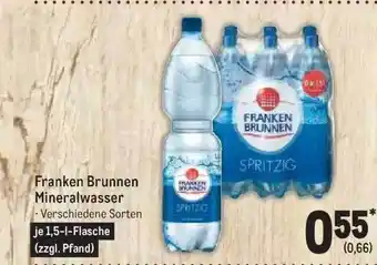 METRO Franken brunnen mineralwasser Angebot