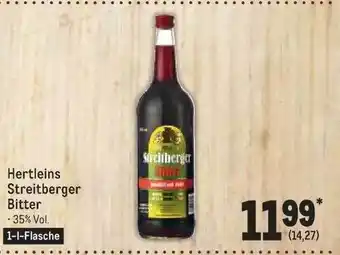 METRO Hertleins streitberger bitter Angebot