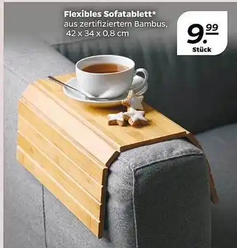 NETTO Flexibles sofatablett Angebot