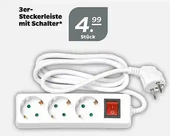 NETTO 3er-steckerleiste mit schalter Angebot