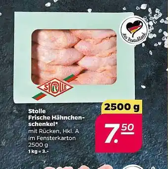 NETTO Stolle frische hähnchenschenkel Angebot