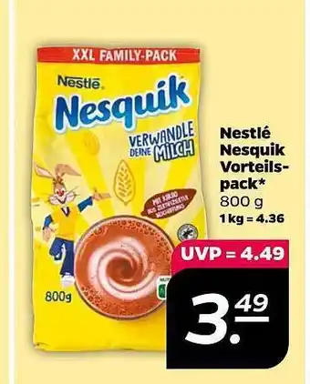 NETTO Nestlé nesquik vorteilspack Angebot