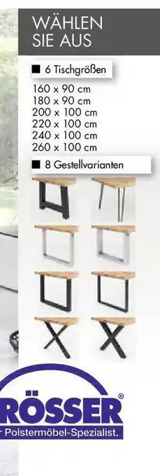 Trösser 8 Gestellvarianten Angebot