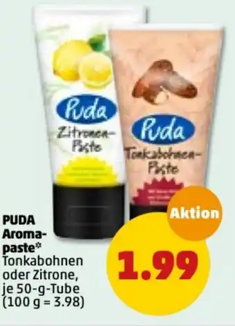 PENNY Puda Aromapaste 50g Tube Angebot