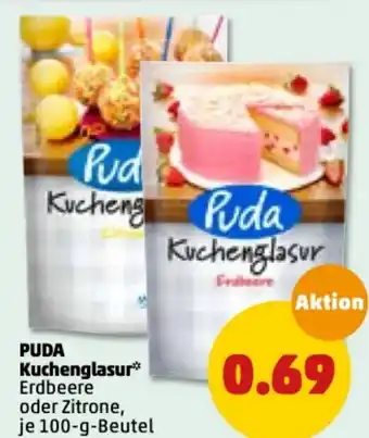 PENNY Puda Kuchenglasur 100g Beutel Angebot