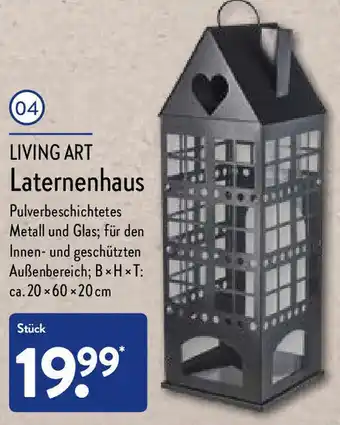 Aldi Nord Living Art Laternenhaus Angebot