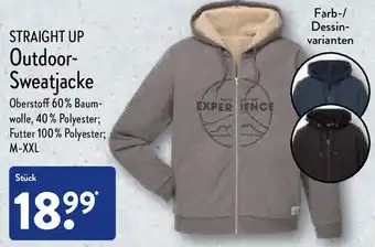 Aldi Nord Straight Up Outdoor Sweatjacke Angebot