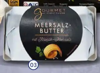 Aldi Nord Gourmet Finest Cuisine Meersalzbutter 250 g Packung Angebot