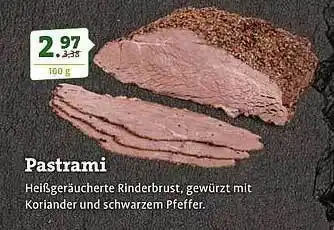 Ebl Naturkost Pastrami Angebot