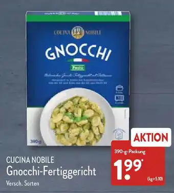 Aldi Nord Cucina Nobile Gnocchi Fertiggericht 390 g Packung Angebot