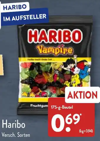 Aldi Nord Haribo 175 g Beutel Angebot