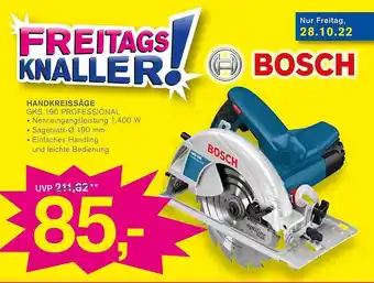 KODi Bosch handkreissäge Angebot