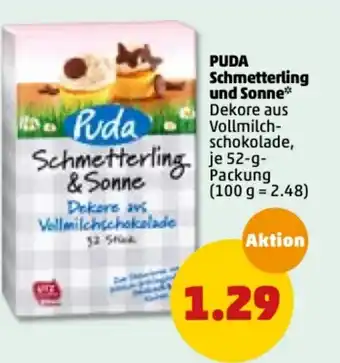 PENNY Puda Schmetterling und Sonne 52g Angebot