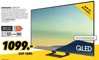 MEDIMAX Samsung GQ65Q72B Angebot