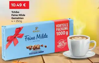 VELTA Free Shop Tchibo Feine Milde Gemahlen 4 x 250 g Angebot