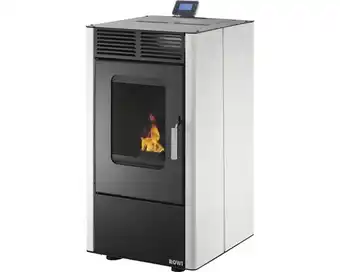 Hornbach Pelletofen rowi modesto stahl weiß 6 kw inkl. wi-fi Angebot