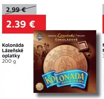 VELTA Free Shop Kolonáda Lázeňské oplatky 200 g Angebot