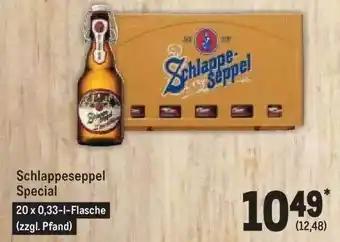 METRO Schlappeseppel special Angebot