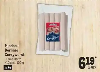 METRO Mischau berliner currywurst Angebot