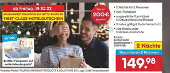 Netto Marken-Discount First-class-hotelgutschein Angebot