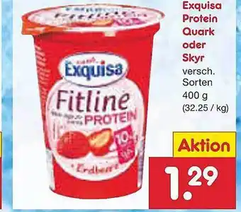 Netto Marken-Discount Exquisa protein quark oder skyr Angebot