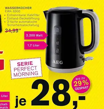 KODi Aeg wasserkocher Angebot