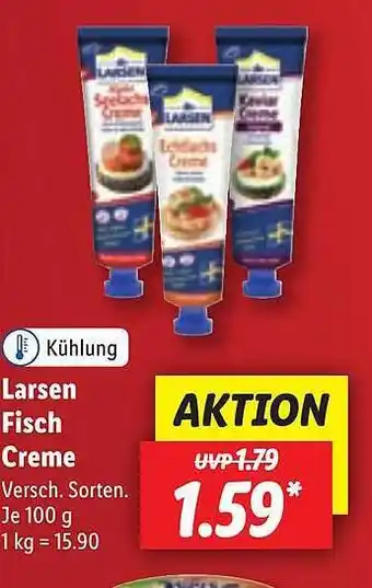 Lidl Larsen fisch creme Angebot