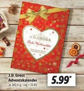 Lidl J.d. gross adventskalender Angebot