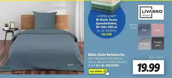 Lidl Mako-satin bettwäsche livarno home Angebot