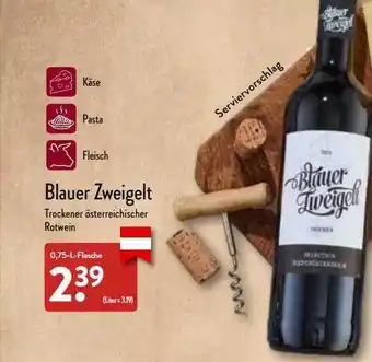 Aldi Nord Blauer zweigelt Angebot