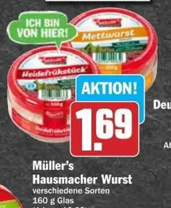 dodenhof Müller's hausmacher wurst Angebot