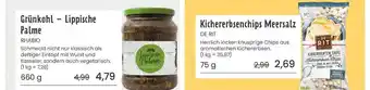 Superbiomarkt Grünkohl - lippische palme rhabio oder kichererbsenchips meersalz de rit Angebot