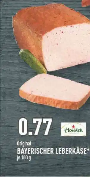 Marktkauf Houdek Bayerischer Leberkäse Angebot