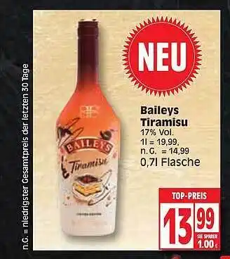 Edeka Baileys tiramisu Angebot