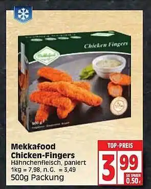 Edeka Mekkafood chicken-finger Angebot