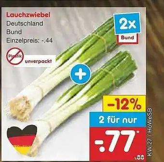 Netto Marken-Discount Lauchzwiebel Angebot