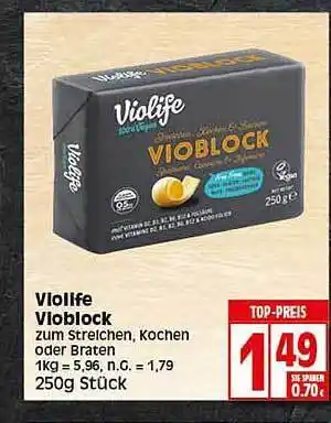 Elli Markt Violife vioblock Angebot