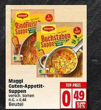 Elli Markt Maggi guten-appetit-suppen Angebot