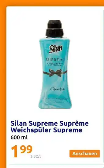 Action Silan supreme suprême weichspüler supreme Angebot