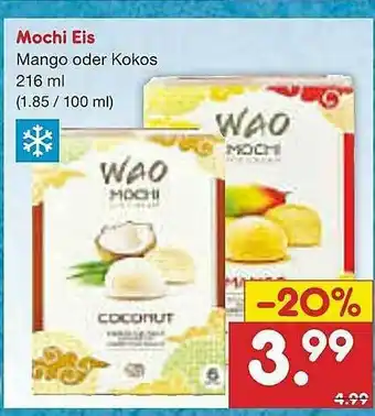 Netto Marken-Discount Mochi Eis Angebot